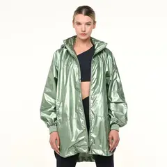 MOSSIMO - Chaqueta Cortavientos Impermeable Mujer