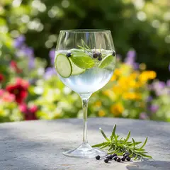 RCR - Copa de cristal RCR: para ginebra 6 piezas