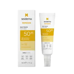 SESDERMA - Protector solar REPASKIN SPF 50 FACIAL TACTO SEDA Emulsión 50ml