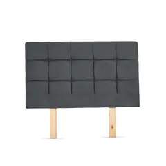 MICA - Cabecero Para cama Doble Poliéster 156 cm x 132 cm Brest Doble