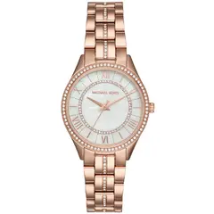 MICHAEL KORS - Reloj Mujer Lauryn. Reloj Acero Inoxidable Oro Rosa MK3716