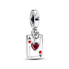 PANDORA - Charm Reina de Corazones Villanos de Disney Plata Esterlina