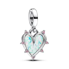 PANDORA - Charm Amistad Opalescente Plata Esterlina