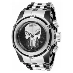 INVICTA - Reloj para Hombre Marvel . Reloj Análogo Acero inoxidable Negro