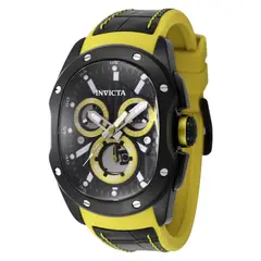 INVICTA - Reloj para Hombre Lupah . Reloj Análogo Cuero Amarillo