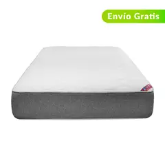 COLCHONES SPRING - Colchón Sencillo Firme Ortopédico Resortado con Pillow Maine 100 x 190 cm