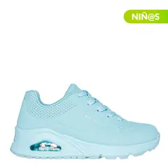 SKECHERS - Tenis moda Uno Gen1 Neon Glow para Niña