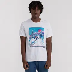 LEVIS - Camiseta Hombre Con Estampado Recto de Algodón