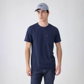 LEVIS - Camiseta Hombre Recto de Algodón