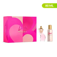 SHAKIRA - Set de Perfume Mujer Dance Incluye: Perfume EDT 80 ml + 24h Desodorante spray 150 ml