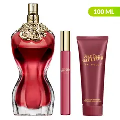 JEAN PAUL GAULTIER - Set de Perfume Mujer Eau de Parfum 100 ml + ml Crema Corporal 75 ml + Eau de Parfum 10 ml