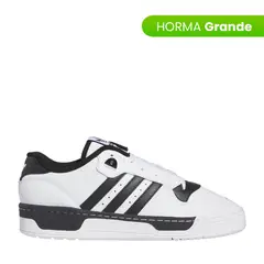 ADIDAS ORIGINALS - Tenis Hombre Moda Rivalry Low Blanco Horma Grande