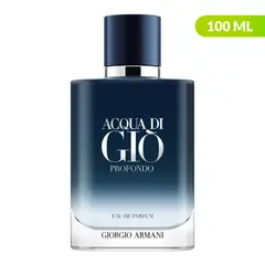 ARMANI - Perfume Hombre Fragancia Acqua Di Giò Profondo 100 ml Eau de parfum
