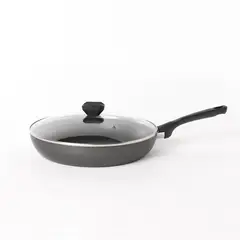 IMUSA - Sartén Antiadherente Acero inoxidable 30 cm