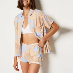 ETAM - Short de pijama Mujer Corto Sin mangas de Viscosa