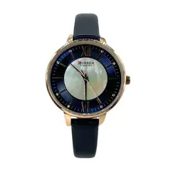 CURREN - Reloj para Mujer KREd250320 . Reloj Análogo Cuero Azul