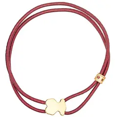 TOUS - Pulsera elástica burdeos Sweet Dolls