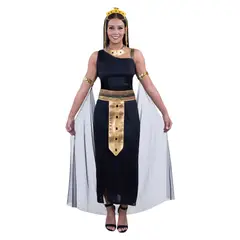 FANTASTIC NIGHT - Disfraz para Mujer Reina Egipcia Fantasía