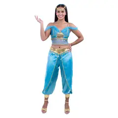 FANTASTIC NIGHT - Disfraz para Mujer Princesa Árabe Fantasía