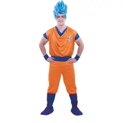 FANTASTIC NIGHT - Disfraz para hombre Goku Dragon Ball Fantasía Anime