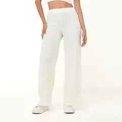 MOSSIMO - Pantalón Wide Leg Mujer Tiro alto
