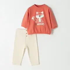 BABY FRESH - Set Bebé niño con Estampado Algodón