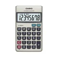 CASIO - Calculadora D5 LC-403TV-W-DP