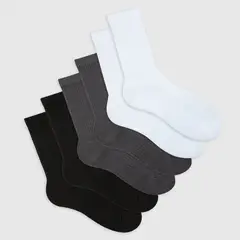 PUNTO BLANCO - Pack de 6 Medias deportivas Hombre Largo