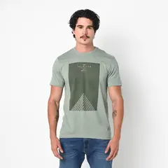 BEARCLIFF - Camiseta Hombre Manga corta de Algodón
