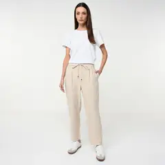 BASEMENT - Pantalón Mujer Tiro alto