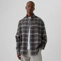 GAP - Camisa Hombre Manga larga Oversize