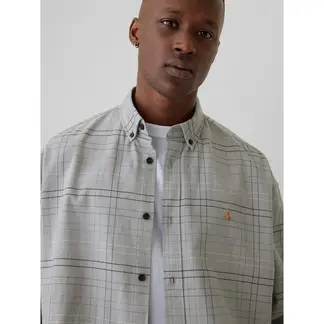 GAP - Camisa Hombre Manga larga Oversize