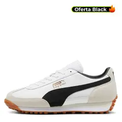 PUMA - Tenis para Hombre Moda Easy Rider Mix Blancos