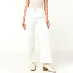 UNIVERSITY CLUB - Jean Wide Leg Tiro medio Mujer