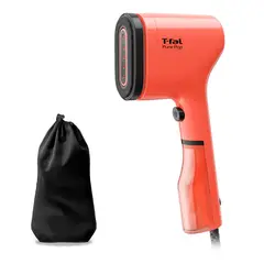 T-FAL - Plancha Vertical Pure Pop Coral con Pad Reversible