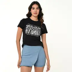 MOSSIMO - Falda Mini Mujer de Algodón