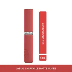LOREAL PARIS - Labial Liquido Infallible Matte Nudes First Move 5 ml
