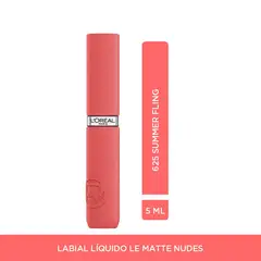 LOREAL PARIS - Labial Liquido Infallible Matte Nudes First Move 5 ml