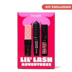 BENEFIT - Kit pestañina Mini Size Roller Lash + pestañina Mini Size BADgal BANG!+ pestañina Mini Size Fan Fest Lil' Lash Adventures
