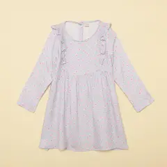 YAMP - Vestido Niña con Boleros Manga larga