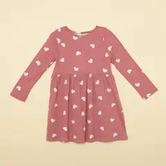 YAMP - Vestido Niña Manga larga Algodón