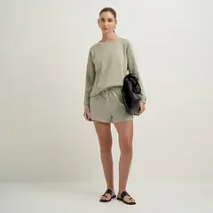 PUNTO BLANCO - Short de pijama Mujer Corto Polialgodón