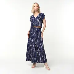 UNIVERSITY CLUB - Falda Maxi Mujer con Estampado