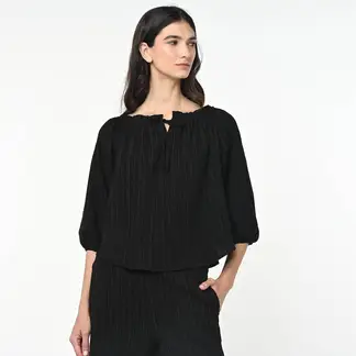 UNIVERSITY CLUB - Blusa Mujer Manga larga globo