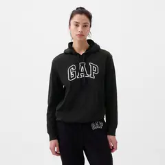 GAP - Hoodie Mujer con Logo de Algodón