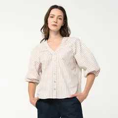 NEWPORT - Camisa Mujer Manga 3/4