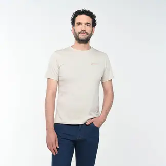NEWPORT - Camiseta Hombre Manga corta con Estampado de Algodón