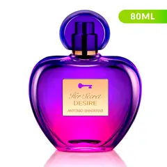 ANTONIO BANDERAS - Perfume Her Secret Desire Mujer 80 ml EDT