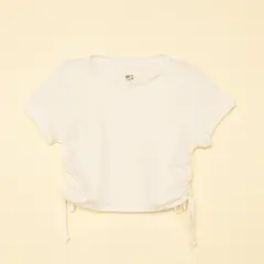 ELV - Camiseta Niña Anudada Manga corta Algodón