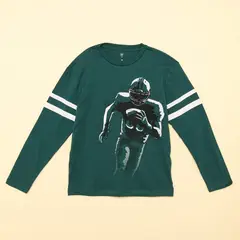 GAP - Camiseta Niño con Estampado Manga larga Algodón